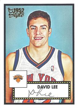 2005-06 Topps 1952 Style #153 David Lee Front