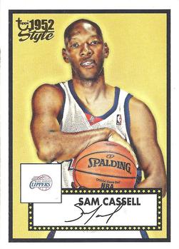 2005-06 Topps 1952 Style #18 Sam Cassell Front