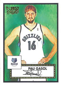 2005-06 Topps 1952 Style #48 Pau Gasol Front