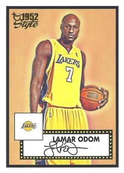 2005-06 Topps 1952 Style #49 Lamar Odom Front