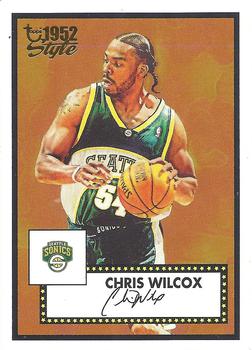2005-06 Topps 1952 Style #60 Chris Wilcox Front