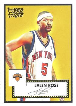 2005-06 Topps 1952 Style #63 Jalen Rose Front