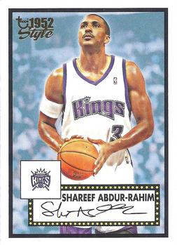 2005-06 Topps 1952 Style #66 Shareef Abdur-Rahim Front