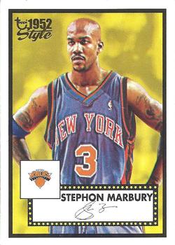 2005-06 Topps 1952 Style #85 Stephon Marbury Front