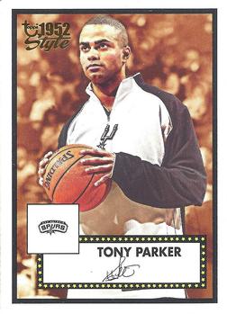 2005-06 Topps 1952 Style #93 Tony Parker Front