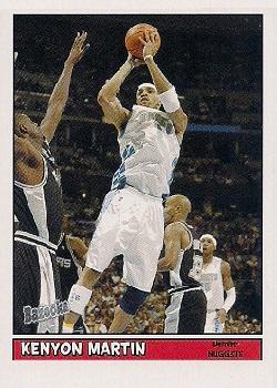 2005-06 Bazooka #129 Kenyon Martin Front