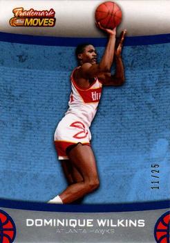 2007-08 Topps Trademark Moves - Blue #49 Dominique Wilkins Front