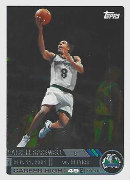 2005-06 Topps Big Game #41 Latrell Sprewell Front