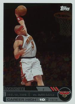 2005-06 Topps Big Game #75 Josh Smith Front