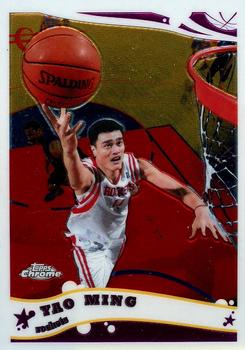 2005-06 Topps Chrome #8 Yao Ming Front