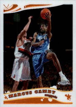 2005-06 Topps Chrome #50 Marcus Camby Front