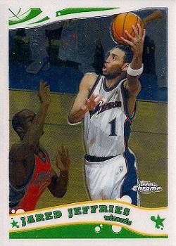 2005-06 Topps Chrome #104 Jared Jeffries Front