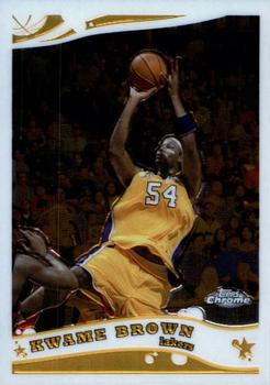2005-06 Topps Chrome #128 Kwame Brown Front