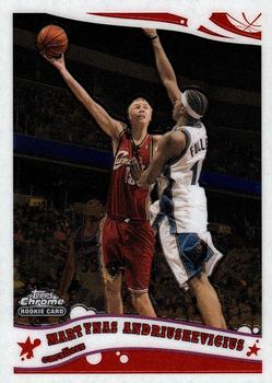 2005-06 Topps Chrome #205 Martynas Andriuskevicius Front