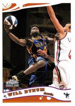 2005-06 Topps Chrome #225 Will Bynum Front