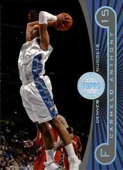 2005-06 Topps First Row #11 Carmelo Anthony Front