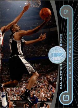 2005-06 Topps First Row #16 Tony Parker Front