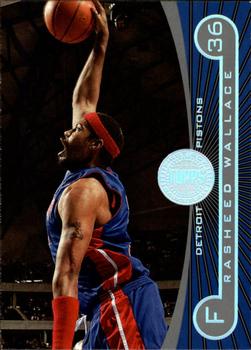 2005-06 Topps First Row #61 Rasheed Wallace Front