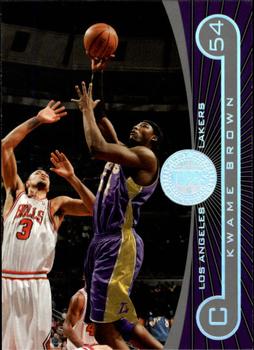 2005-06 Topps First Row #77 Kwame Brown Front