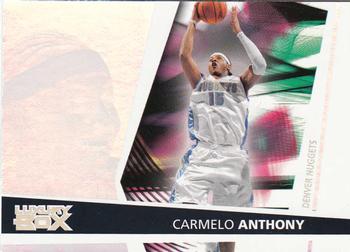2005-06 Topps Luxury Box #15 Carmelo Anthony Front