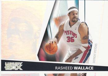 2005-06 Topps Luxury Box #58 Rasheed Wallace Front
