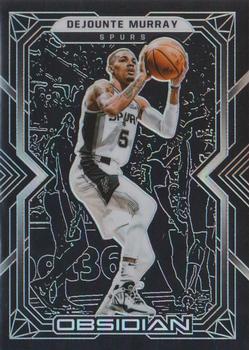 2021-22 Panini Obsidian #10 Dejounte Murray Front