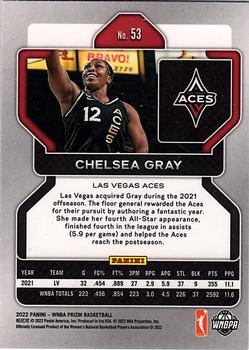 2022 Panini Prizm WNBA #53 Chelsea Gray Back