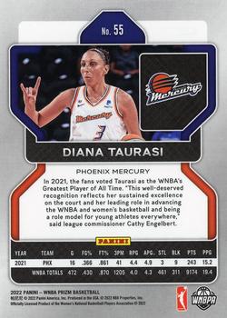 2022 Panini Prizm WNBA #55 Diana Taurasi Back