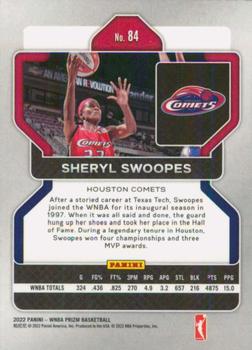 2022 Panini Prizm WNBA #84 Sheryl Swoopes Back