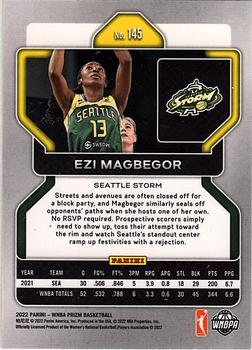 2022 Panini Prizm WNBA #145 Ezi Magbegor Back