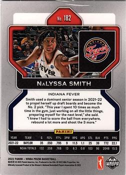 2022 Panini Prizm WNBA #182 NaLyssa Smith Back