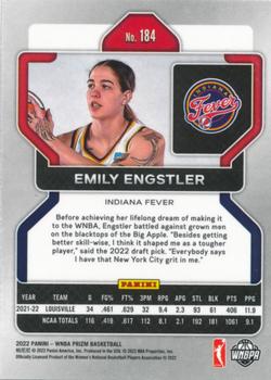 2022 Panini Prizm WNBA #184 Emily Engstler Back