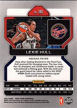 2022 Panini Prizm WNBA #186 Lexie Hull Back