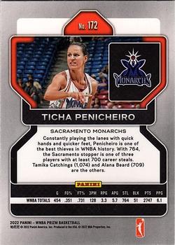 2022 Panini Prizm WNBA #172 Ticha Penicheiro Back
