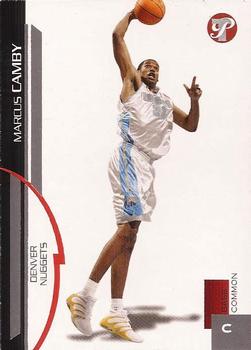 2005-06 Topps Pristine #62 Marcus Camby Front