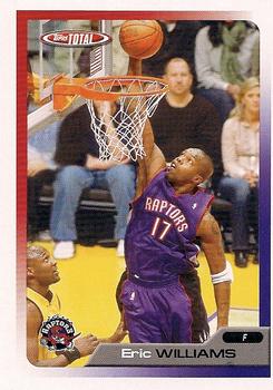 2005-06 Topps Total #114 Eric Williams Front