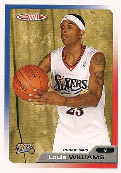 2005-06 Topps Total #327 Louis Williams Front