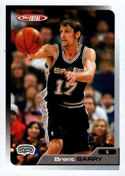 2005-06 Topps Total #11 Brent Barry Front