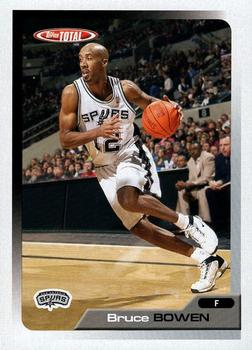 2005-06 Topps Total #24 Bruce Bowen Front