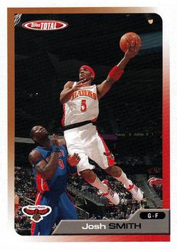 2005-06 Topps Total #27 Josh Smith Front