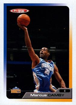 2005-06 Topps Total #31 Marcus Camby Front