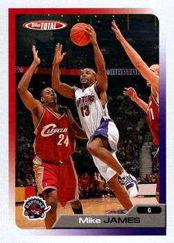 2005-06 Topps Total #33 Mike James Front