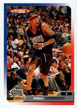 2005-06 Topps Total #40 Allen Iverson Front