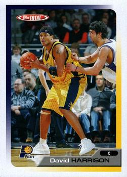 2005-06 Topps Total #62 David Harrison Front