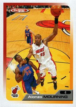 2005-06 Topps Total #64 Alonzo Mourning Front