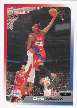 2005-06 Topps Total #118 Chris Wilcox Front