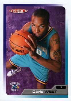 2005-06 Topps Total #203 David West Front