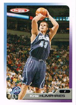 2005-06 Topps Total #216 Kris Humphries Front