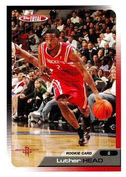 2005-06 Topps Total #221 Luther Head Front