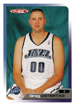 2005-06 Topps Total #293 Greg Ostertag Front